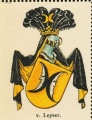Wappen von Leyser nr. 1486 von Leyser