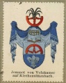 Wappen Jeannot von Volckamer auf Kirchensittenbach nr. 692 Jeannot von Volckamer auf Kirchensittenbach