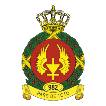 Coat of arms (crest) of the 982nd Squadron, Royal Netherlands Air Force