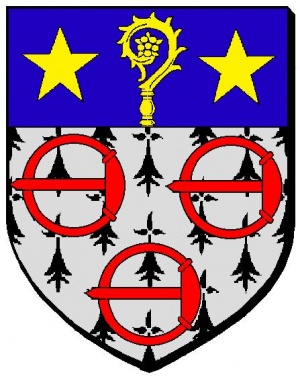 Blason de Ouzouer-le-Doyen/Coat of arms (crest) of {{PAGENAME