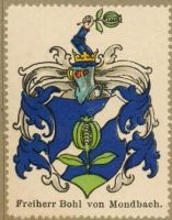 Wappen Freiherr Bohl von Mondbach