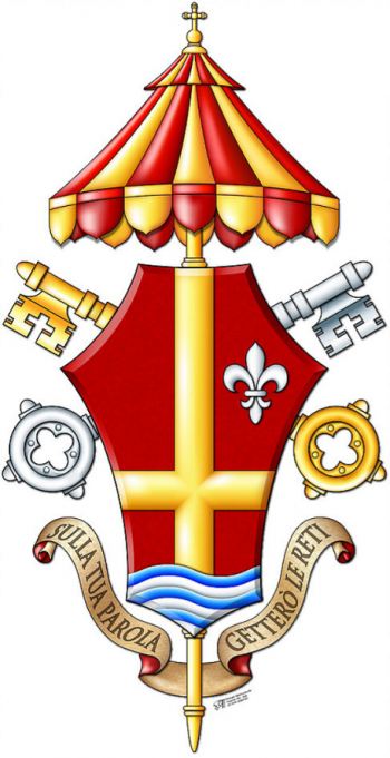 Arms (crest) of Basilica of St. Peter, Riposto