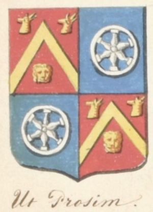 Arms of Hendrik Jozef van Susteren