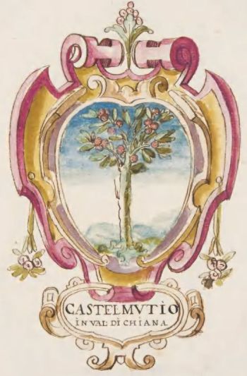 Stemma di Castelmuzio/Arms (crest) of Castelmuzio