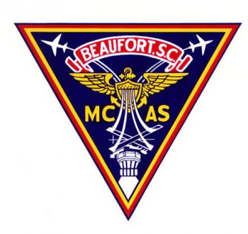 Coat of arms (crest) of the Marine Corps Air Station (MCAS) Beaufort, USMC