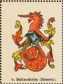 Wappen von Bellersheim nr. 1387 von Bellersheim