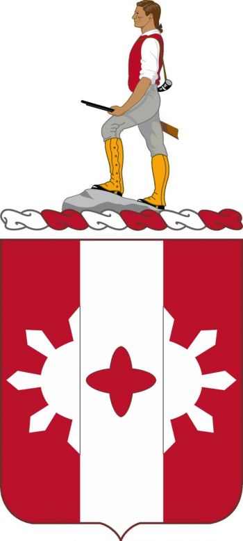 Coat of arms (crest) of 961st Engineer Battalion, US Army
