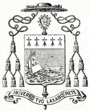 Arms (crest) of Eugène-Stanislas Le Senne