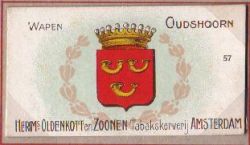 Wapen van Oudshoorn/Arms (crest) of Oudshoorn