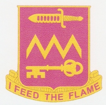 Coat of arms (crest) of 12th Ordnance Battalion, US Army