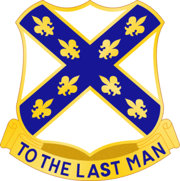 Arms of 133rd Engineer Battalion (formerly 103rd Infantry Regiment), Maine Army National Guard