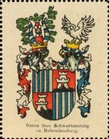 Wappen Baron thoe Schwartzenberg en Hohenlandsberg