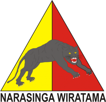 Coat of arms (crest) of the 8th Tank Cavalry Battalion, Indonesian Army