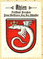 Wappen von Ahlen/Arms (crest) of Ahlen