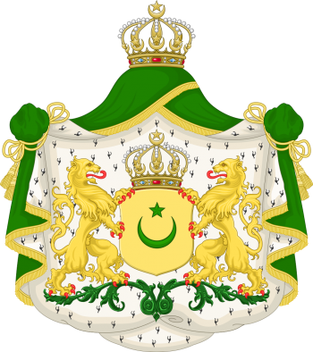 Arms (crest) of Sultanate of Pontianak, Indonesia