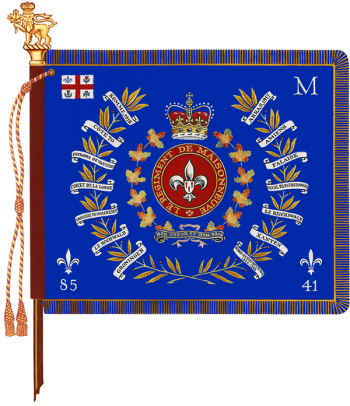 Arms of Le Régiment de Maisonneuve, Canadian Army