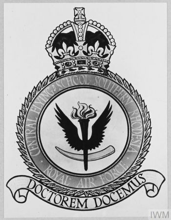 Coat of arms (crest) of the Central Flying School Southern Rhodesia, Royal Air Force