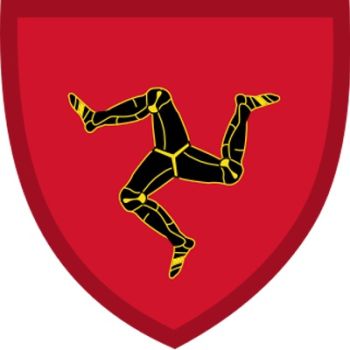 Coat of arms (crest) of the Isle of Man Army Cadet Force, United Kingdom