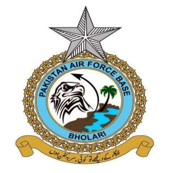 Coat of arms (crest) of the Pakistan Air Force Base Bholari