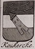 Wapen van Coudekerke/Arms (crest) of Coudekerke