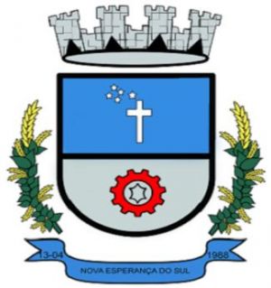 Arms (crest) of Nova Esperança do Sul