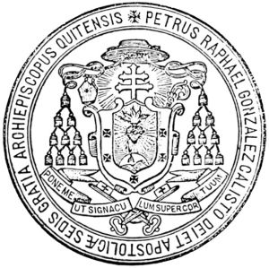 Arms of Pedro Rafael González y Calixto
