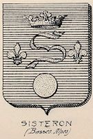 Blason de Sisteron/Arms (crest) of Sisteron