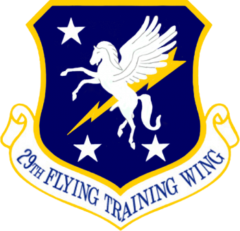 Coat of arms (crest) of the 29th Flying Training Wing, US Air Force