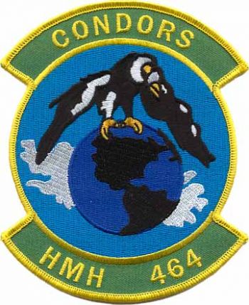 Coat of arms (crest) of the HMH-464 Condors, USMC