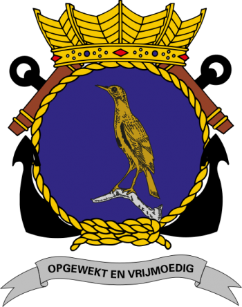 Coat of arms (crest) of the Naval Base Parera, Curaçao, Netherlands Navy
