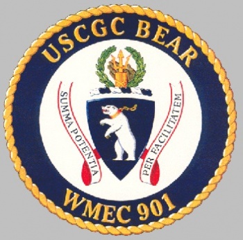 Coat of arms (crest) of the USCGC Bear (WMEC-901)