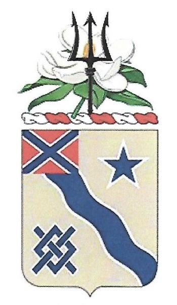Arms of 106th Support Battalion, Mississippi Army National Guard