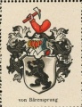 Wappen von Bärensprung nr. 2113 von Bärensprung