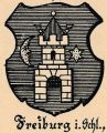 Wappen von Freiburg in Schlesien/ Arms of Freiburg in Schlesien
