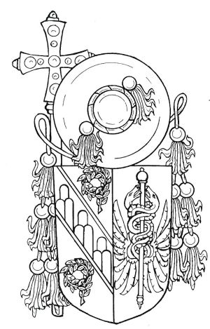 Arms of Giovanni Andrea Mercurio