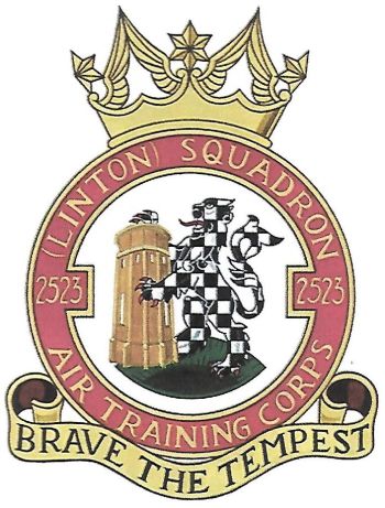 Coat of arms (crest) of the No 2523 (Linton) Squadron, Air Training Corps