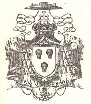 Arms (crest) of Henri-Marie-Gaston Boisnormand de Bonnechose