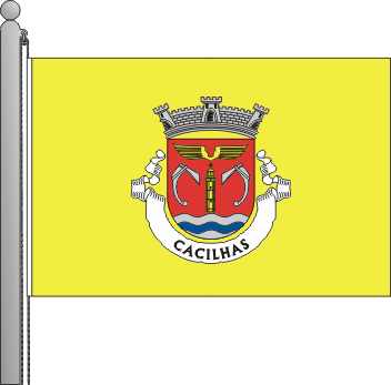 Bandeira da freguesia de Cacilhas