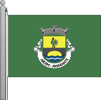 Bandeira da freguesia de Aboim