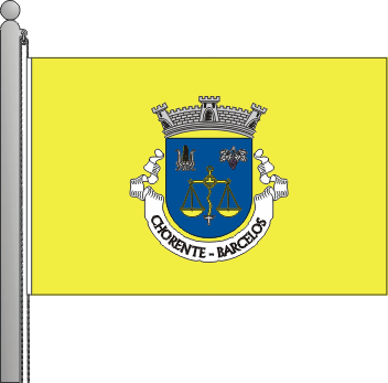 Bandeira da freguesia de Chorente