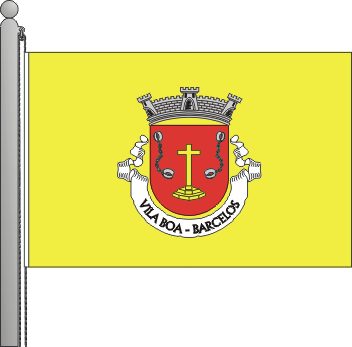 Bandeira da freguesia de Vila Boa