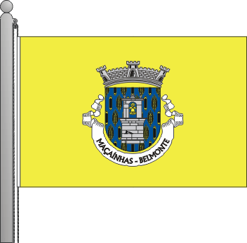 Bandeira da freguesia de Maainhas