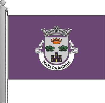 Bandeira da freguesia de Mata da Rainha