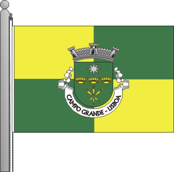 Bandeira da freguesia de Campo Grande