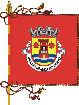 Estandarte do municpio de Miranda do Corvo