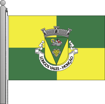 Bandeira da freguesia de Longos Vales