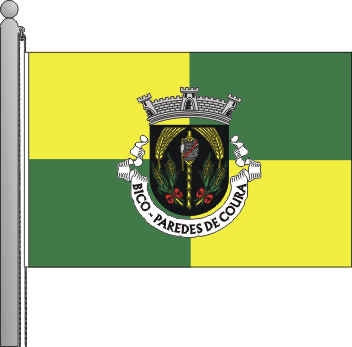 Bandeira da freguesia de Bico