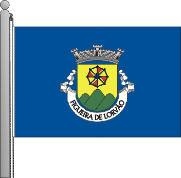 Bandeira da freguesia de Figueira de Lorvo