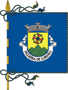 Estandarte da freguesia de Figueira de Lorvo