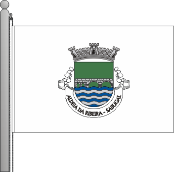 Bandeira da freguesia de Aldeia da Ribeira